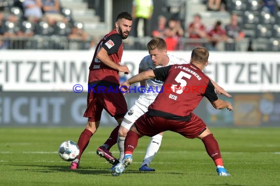 2. BL - 19/20 - SV Sandhausen vs. 1. FC Nuernberg (© Kraichgausport / Loerz)