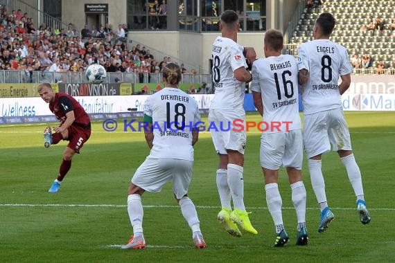 2. BL - 19/20 - SV Sandhausen vs. 1. FC Nuernberg (© Kraichgausport / Loerz)