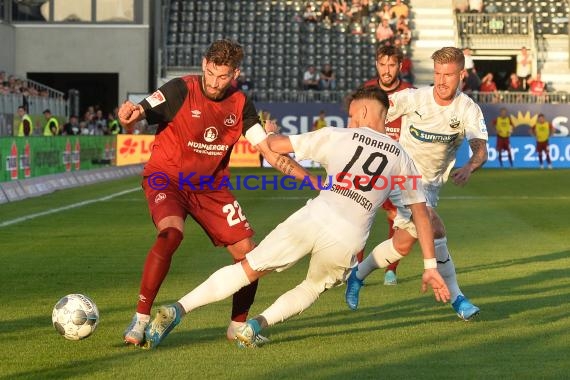 2. BL - 19/20 - SV Sandhausen vs. 1. FC Nuernberg (© Kraichgausport / Loerz)