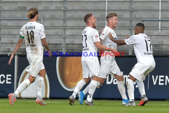 2. BL - 19/20 - SV Sandhausen vs. 1. FC Nuernberg (© Kraichgausport / Loerz)