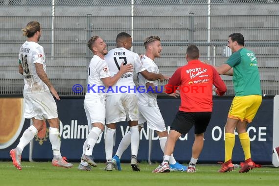 2. BL - 19/20 - SV Sandhausen vs. 1. FC Nuernberg (© Kraichgausport / Loerz)