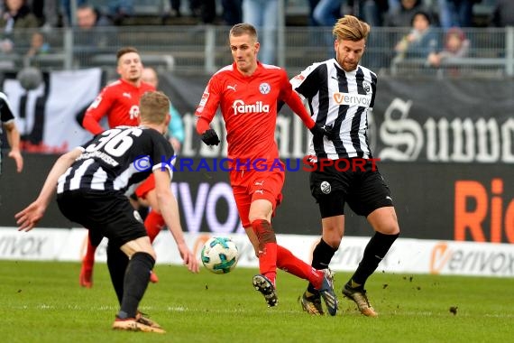 2. BL - 17/18 - SV Sandhausen vs. Holstein Kiel (© Kraichgausport / Loerz)