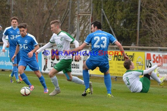Verbandsliga Nordbaden FC Zuzenhausen vs SV Schwetzingen (© Siegfried Lörz)