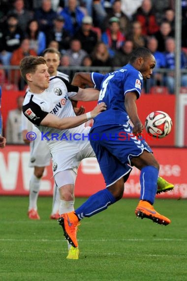 2.BL - 14/15 - SV Sandhausen vs Karlsruher SC (© Kraichgausport / Loerz)