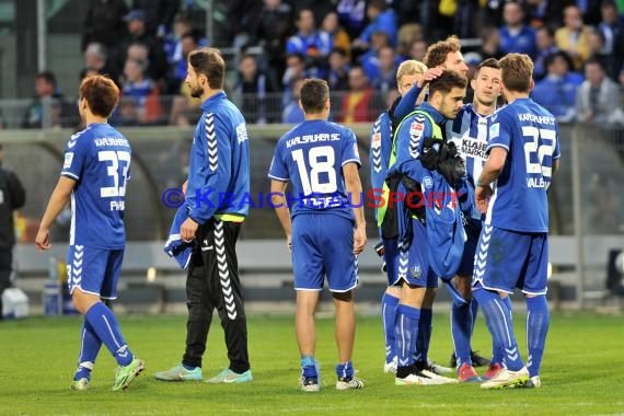 2.BL - 14/15 - SV Sandhausen vs Karlsruher SC (© Kraichgausport / Loerz)
