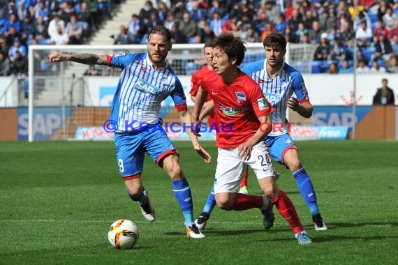 1.BL - 15/16 - TSG 1899 Hoffenheim vs. Hertha BSC Berlin (© Kraichgausport / Loerz)