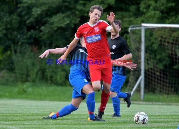 Sinsheim Stadtpokal 2019 in Hilsbach Finale TSV Steinsfurt vs SG 2000 Eschelbach (© Siegfried Lörz)