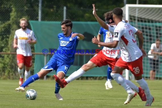 Testspiel - 19/20 - TSG 1899 Hoffenheim vs. Jahn Regensburg (© Kraichgausport / Loerz)