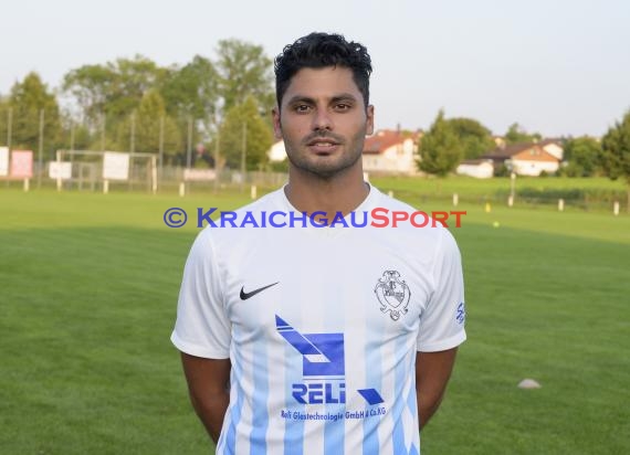 Mannschaftsfoto Saison 2019/20 Fussball Sinsheim - SG Rohrbach a-G (© Kraichgausport / Loerz)