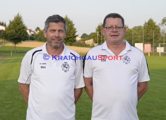 Mannschaftsfoto Saison 2019/20 Fussball Sinsheim - SG Rohrbach a-G (© Kraichgausport / Loerz)