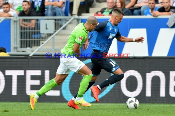 1. BL - 16/17 - TSG 1899 Hoffenheim vs. VfL Wolfsburg (© Kraichgausport / Loerz)