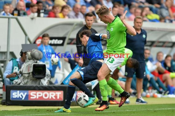 1. BL - 16/17 - TSG 1899 Hoffenheim vs. VfL Wolfsburg (© Kraichgausport / Loerz)