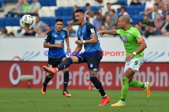 1. BL - 16/17 - TSG 1899 Hoffenheim vs. VfL Wolfsburg (© Kraichgausport / Loerz)