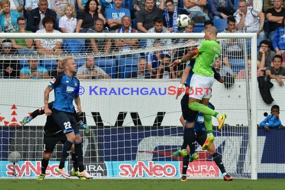 1. BL - 16/17 - TSG 1899 Hoffenheim vs. VfL Wolfsburg (© Kraichgausport / Loerz)