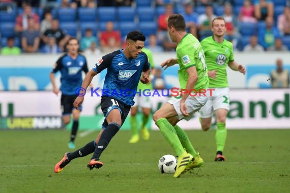 1. BL - 16/17 - TSG 1899 Hoffenheim vs. VfL Wolfsburg (© Kraichgausport / Loerz)