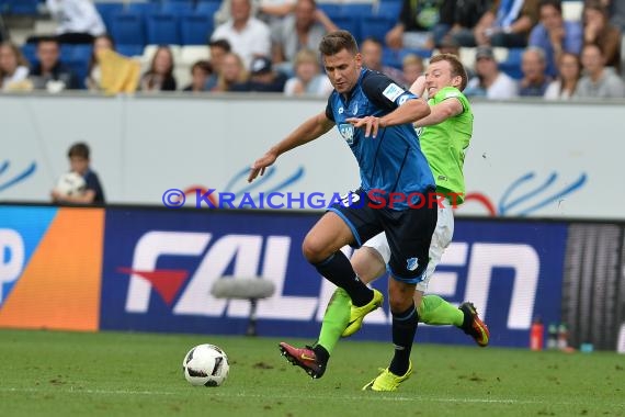 1. BL - 16/17 - TSG 1899 Hoffenheim vs. VfL Wolfsburg (© Kraichgausport / Loerz)