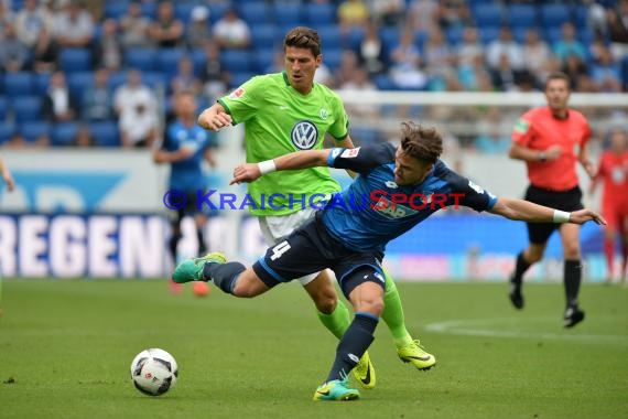 1. BL - 16/17 - TSG 1899 Hoffenheim vs. VfL Wolfsburg (© Kraichgausport / Loerz)