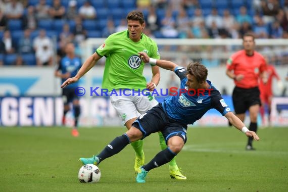 1. BL - 16/17 - TSG 1899 Hoffenheim vs. VfL Wolfsburg (© Kraichgausport / Loerz)