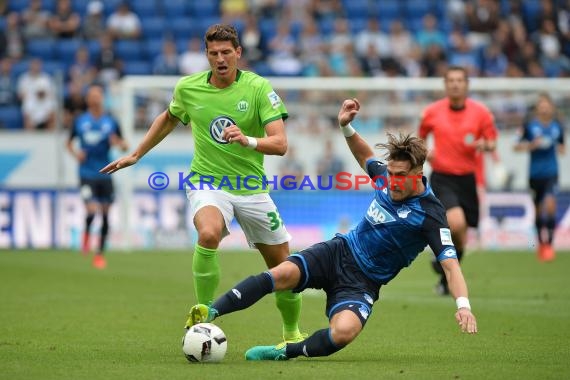 1. BL - 16/17 - TSG 1899 Hoffenheim vs. VfL Wolfsburg (© Kraichgausport / Loerz)