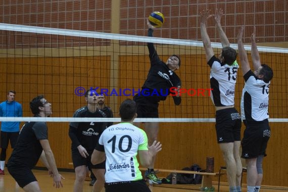 Volleyball Herren VB-Liga Sinsheim/Helmstadt vs TG Ötigheim / Oetigheim (© Siegfried)