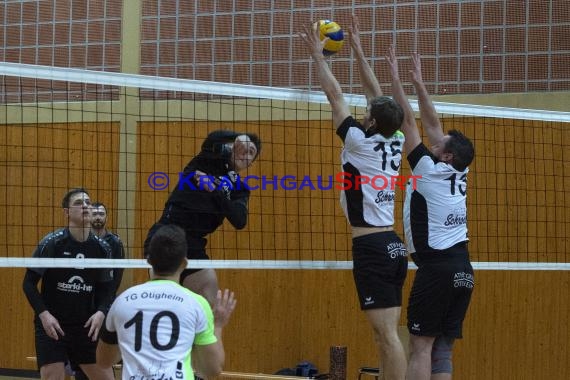 Volleyball Herren VB-Liga Sinsheim/Helmstadt vs TG Ötigheim / Oetigheim (© Siegfried)