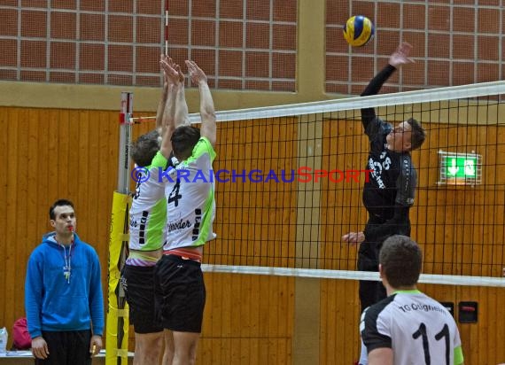 Volleyball Herren VB-Liga Sinsheim/Helmstadt vs TG Ötigheim / Oetigheim (© Siegfried)