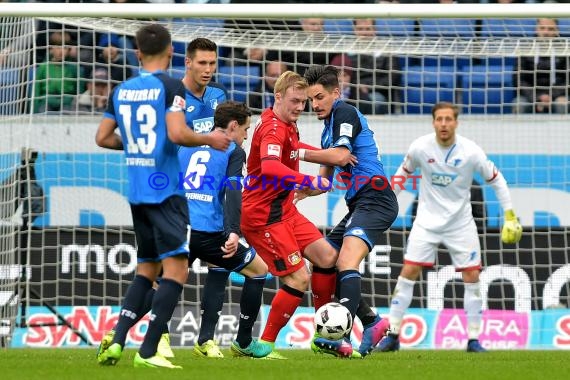1.BL - 16/17 - TSG 1899 Hoffenheim vs. Bayer Leverkusen (© Kraichgausport / Loerz)