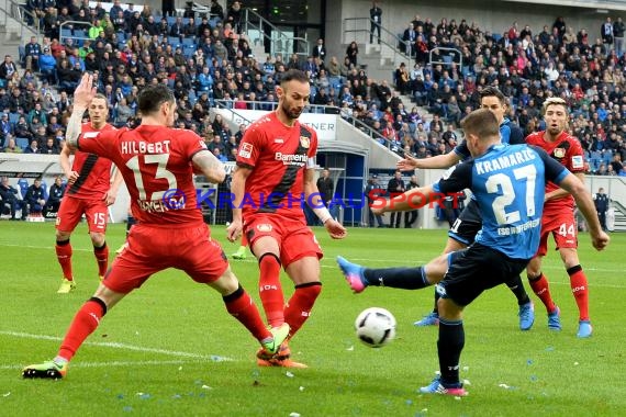 1.BL - 16/17 - TSG 1899 Hoffenheim vs. Bayer Leverkusen (© Kraichgausport / Loerz)