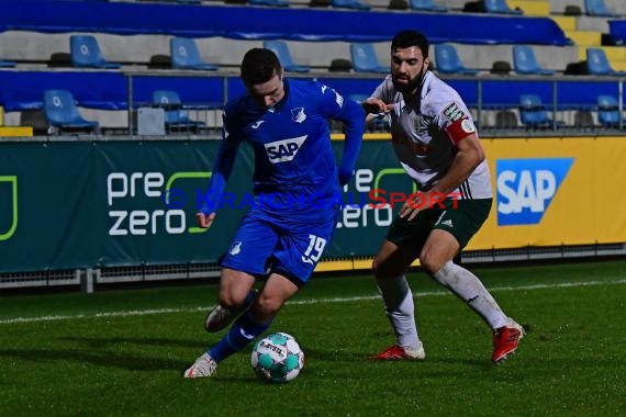 Regionalliga Suedwest - 2020/2021 - TSG 1899 Hoffenheim II vs. FC 08 Homburg (© Kraichgausport / Loerz)