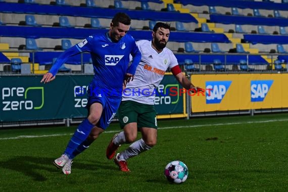 Regionalliga Suedwest - 2020/2021 - TSG 1899 Hoffenheim II vs. FC 08 Homburg (© Kraichgausport / Loerz)