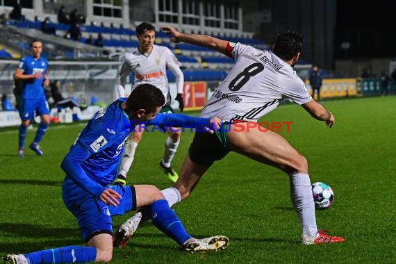 Regionalliga Suedwest - 2020/2021 - TSG 1899 Hoffenheim II vs. FC 08 Homburg (© Kraichgausport / Loerz)