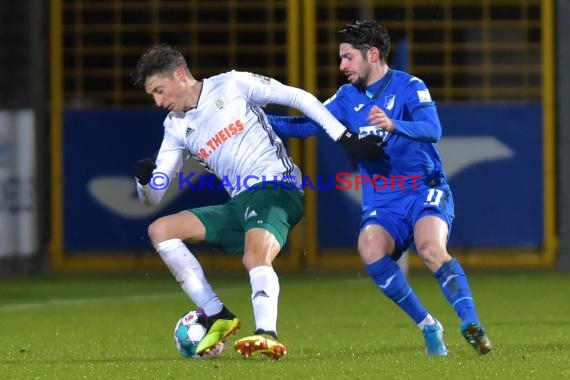 Regionalliga Suedwest - 2020/2021 - TSG 1899 Hoffenheim II vs. FC 08 Homburg (© Kraichgausport / Loerz)