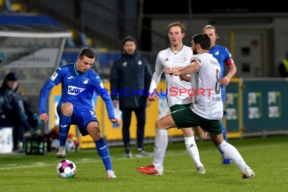 Regionalliga Suedwest - 2020/2021 - TSG 1899 Hoffenheim II vs. FC 08 Homburg (© Kraichgausport / Loerz)