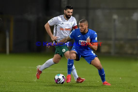 Regionalliga Suedwest - 2020/2021 - TSG 1899 Hoffenheim II vs. FC 08 Homburg (© Kraichgausport / Loerz)