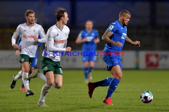 Regionalliga Suedwest - 2020/2021 - TSG 1899 Hoffenheim II vs. FC 08 Homburg (© Kraichgausport / Loerz)