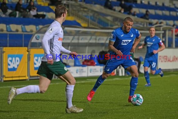 Regionalliga Suedwest - 2020/2021 - TSG 1899 Hoffenheim II vs. FC 08 Homburg (© Kraichgausport / Loerz)