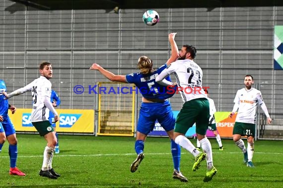 Regionalliga Suedwest - 2020/2021 - TSG 1899 Hoffenheim II vs. FC 08 Homburg (© Kraichgausport / Loerz)