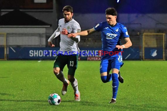 Regionalliga Suedwest - 2020/2021 - TSG 1899 Hoffenheim II vs. FC 08 Homburg (© Kraichgausport / Loerz)