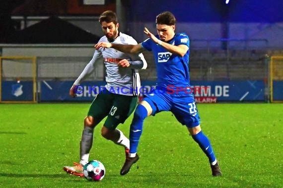 Regionalliga Suedwest - 2020/2021 - TSG 1899 Hoffenheim II vs. FC 08 Homburg (© Kraichgausport / Loerz)