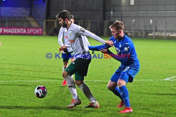 Regionalliga Suedwest - 2020/2021 - TSG 1899 Hoffenheim II vs. FC 08 Homburg (© Kraichgausport / Loerz)