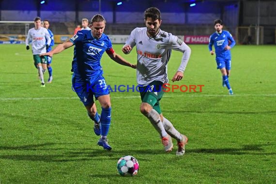 Regionalliga Suedwest - 2020/2021 - TSG 1899 Hoffenheim II vs. FC 08 Homburg (© Kraichgausport / Loerz)