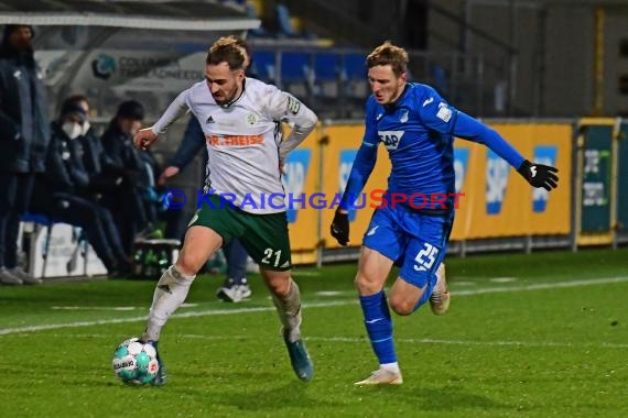 Regionalliga Suedwest - 2020/2021 - TSG 1899 Hoffenheim II vs. FC 08 Homburg (© Kraichgausport / Loerz)