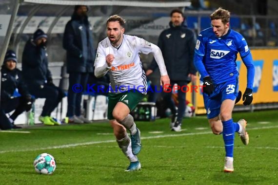 Regionalliga Suedwest - 2020/2021 - TSG 1899 Hoffenheim II vs. FC 08 Homburg (© Kraichgausport / Loerz)