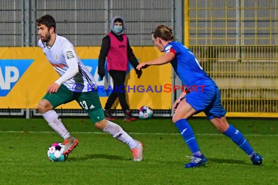 Regionalliga Suedwest - 2020/2021 - TSG 1899 Hoffenheim II vs. FC 08 Homburg (© Kraichgausport / Loerz)