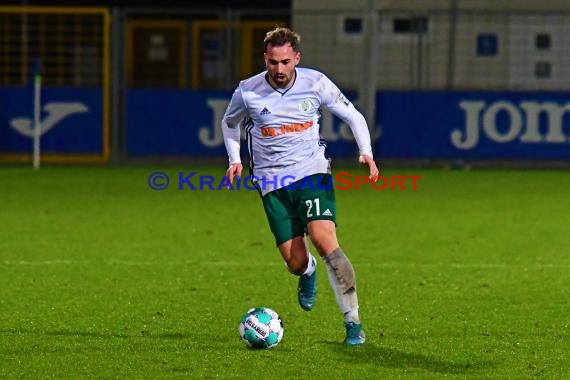 Regionalliga Suedwest - 2020/2021 - TSG 1899 Hoffenheim II vs. FC 08 Homburg (© Kraichgausport / Loerz)