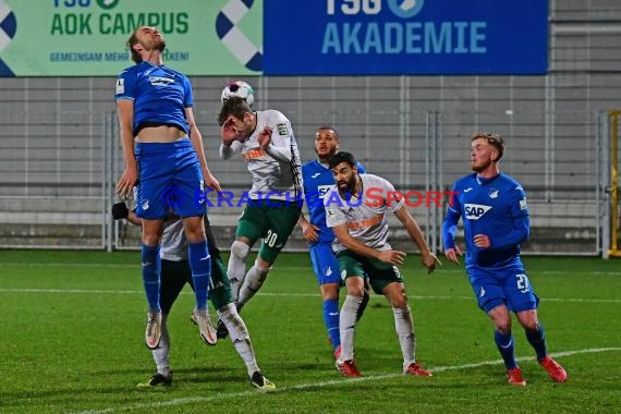 Regionalliga Suedwest - 2020/2021 - TSG 1899 Hoffenheim II vs. FC 08 Homburg (© Kraichgausport / Loerz)