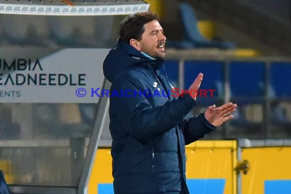 Regionalliga Suedwest - 2020/2021 - TSG 1899 Hoffenheim II vs. FC 08 Homburg (© Kraichgausport / Loerz)