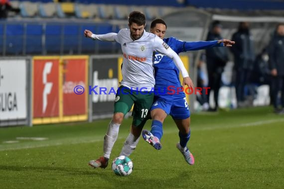 Regionalliga Suedwest - 2020/2021 - TSG 1899 Hoffenheim II vs. FC 08 Homburg (© Kraichgausport / Loerz)