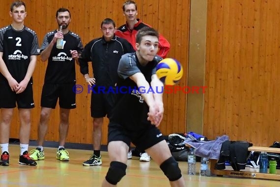 Volleyball Herren Verbandsliga SG Sinsheim/Waibstadt/Helmstadt gegen SSC Karlsruhe 3 22.10.2017 (© Siegfried Lörz)