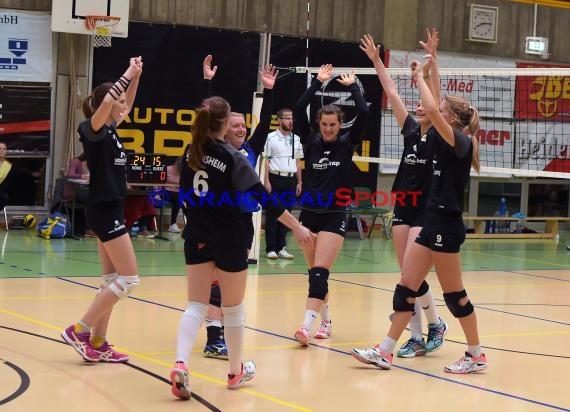 Volleyball Damen 3. Liga Süd SV Sinsheim gegen SSC Bad Vilbel 21.10.2017 (© Siegfried)